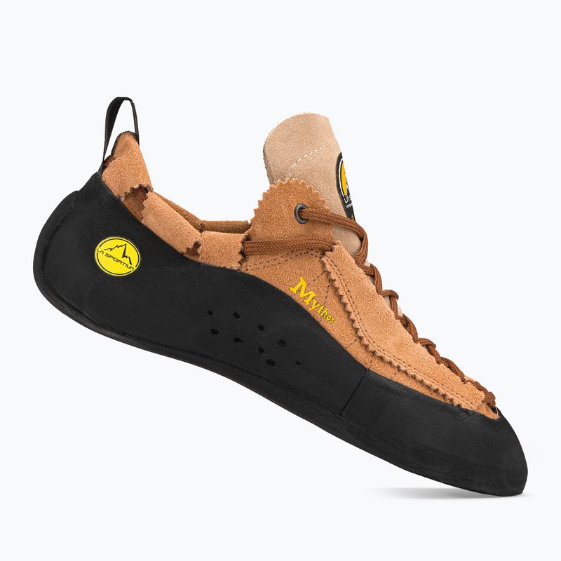 La Sportiva men's climbing shoes Mythos brown/black 230TE 2