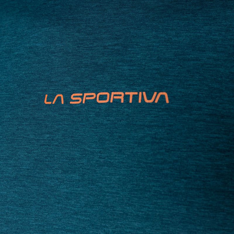 Men's La Sportiva Tracer blue running shirt P71639729 3