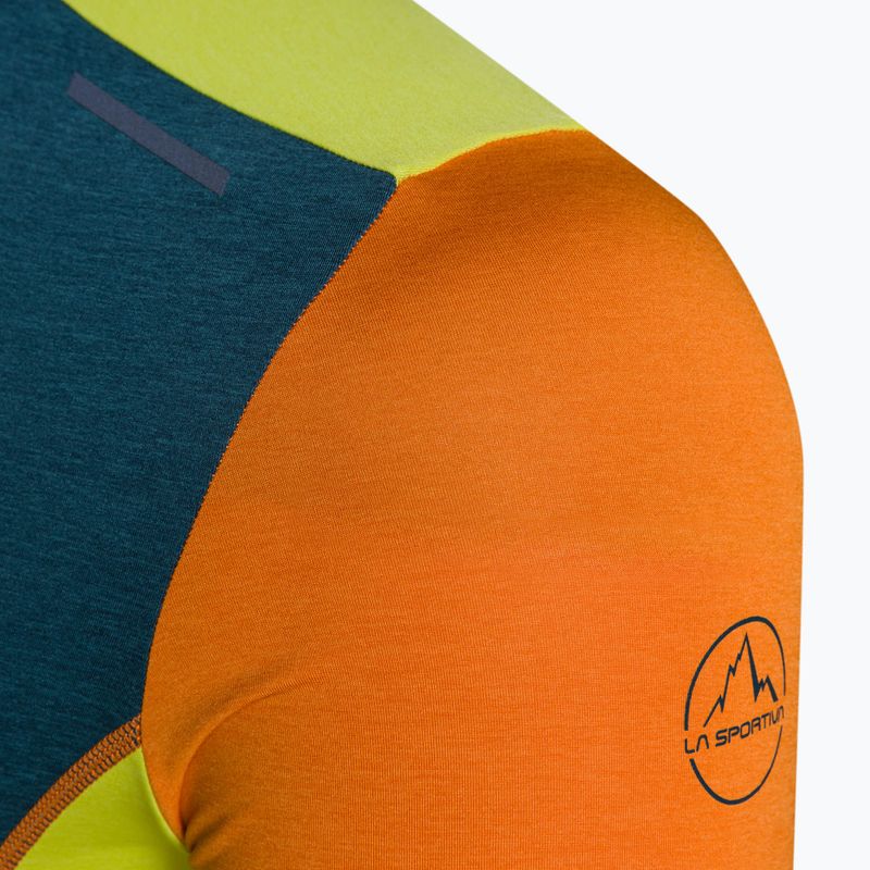 Men's La Sportiva Tracer blue running shirt P71639729 4