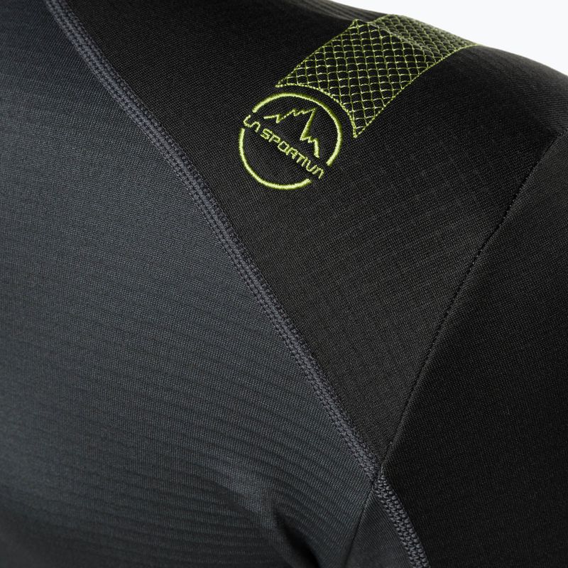 Men's La Sportiva Upendo Hoody carbon/lime punch trekking sweatshirt 5