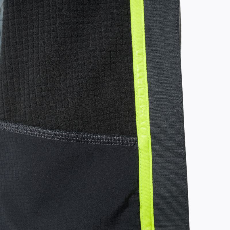 Men's La Sportiva Upendo Hoody carbon/lime punch trekking sweatshirt 6