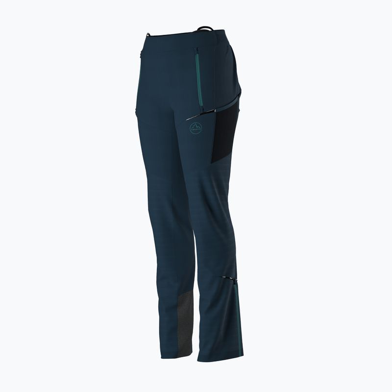 La Sportiva women's trekking trousers Ikarus storm blue/iceberg 5