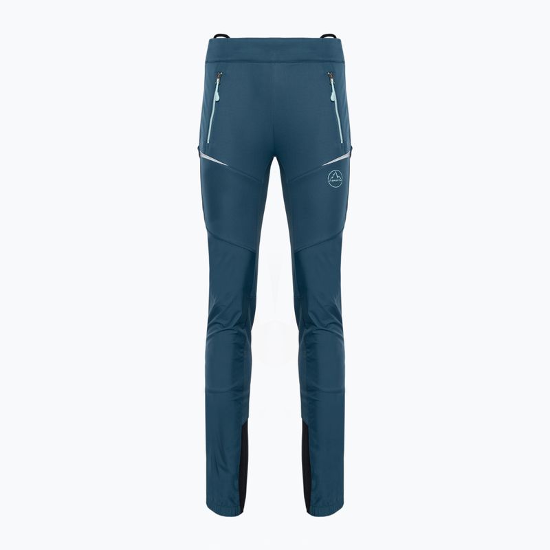 La Sportiva women's trekking trousers Ikarus storm blue/iceberg