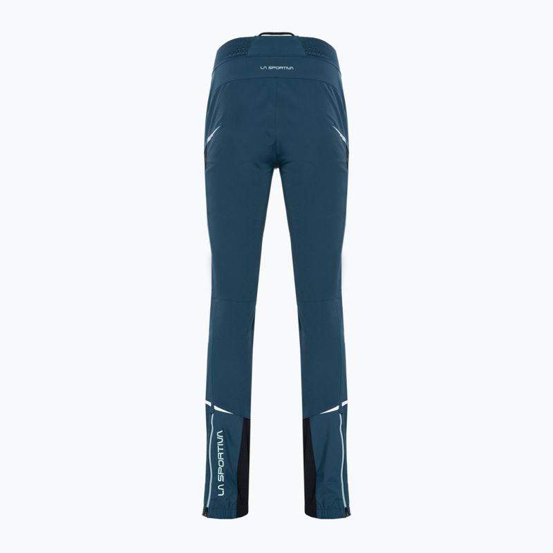 La Sportiva women's trekking trousers Ikarus storm blue/iceberg 2
