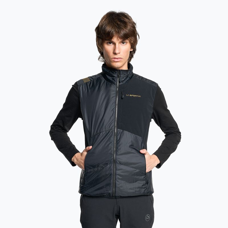 Men's trekking waistcoat La Sportiva Ascent Primaloft Vest black
