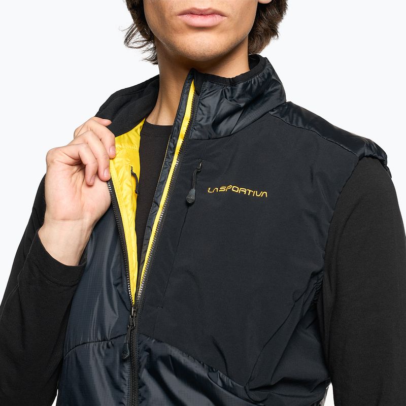 Men's trekking waistcoat La Sportiva Ascent Primaloft Vest black 4