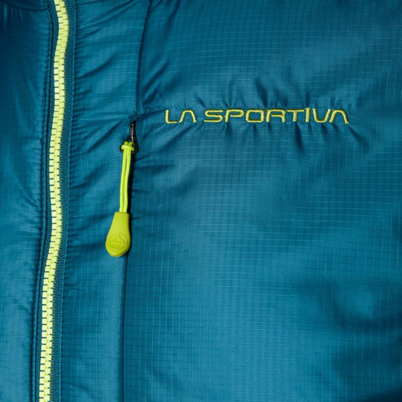 La Sportiva men's down jacket Mythic Primaloft storm blue/electric blue 8