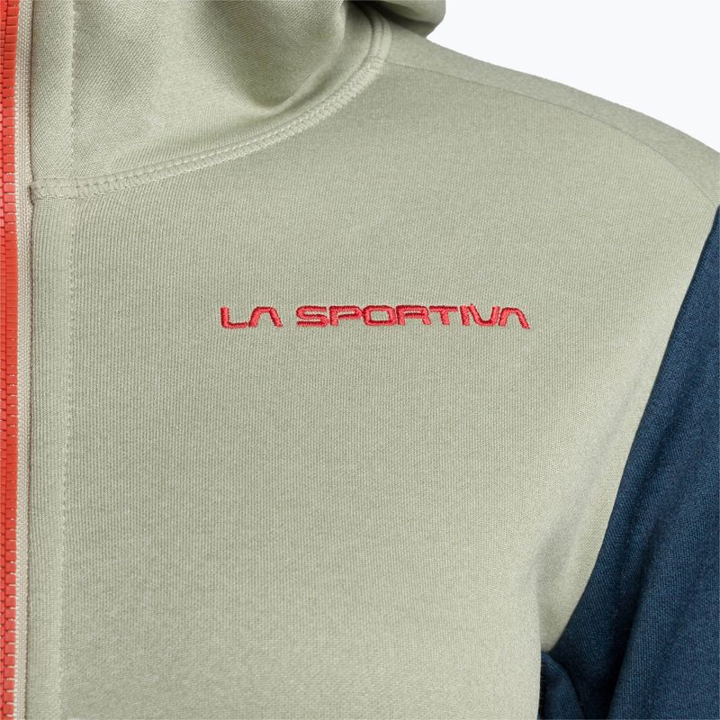 La Sportiva Cosmic Hoody tea/storm blue women's trekking sweatshirt 3
