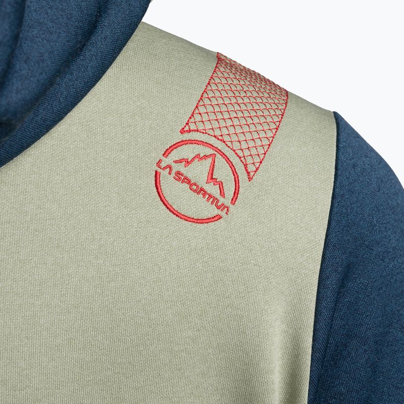La Sportiva Cosmic Hoody tea/storm blue women's trekking sweatshirt 5