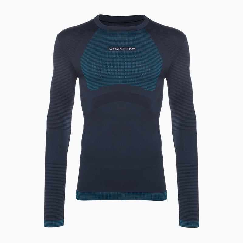 Men's La Sportiva Synth Light storm blue/electric blue trekking shirt