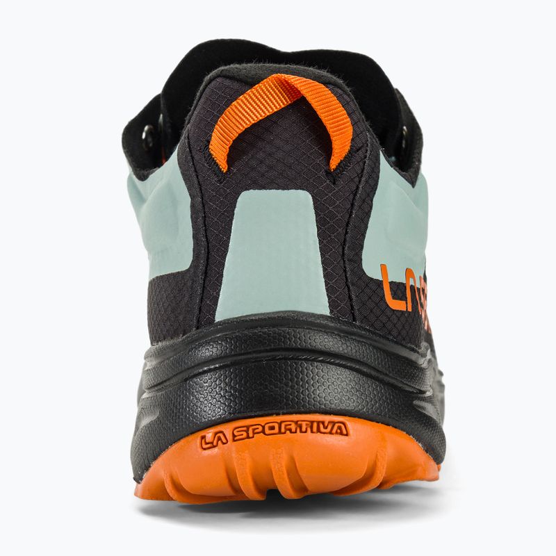 Men's La Sportiva Helios III black/hawaiian sun running shoe 7
