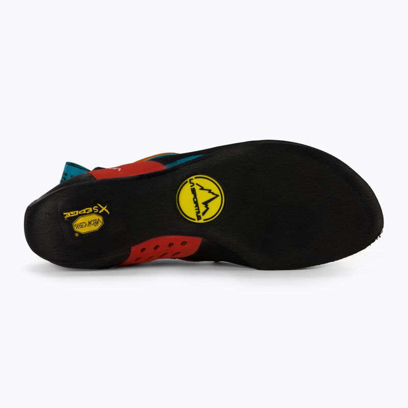 La Sportiva men's Katana blue-orange climbing shoe 20L202614 4