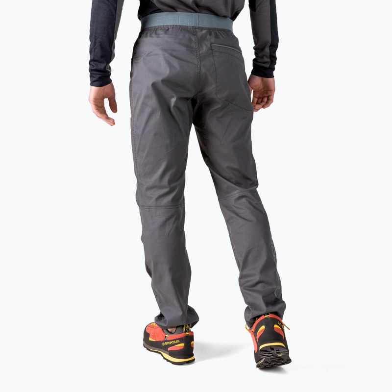 Men's La Sportiva Roots climbing trousers grey H95900903B 3