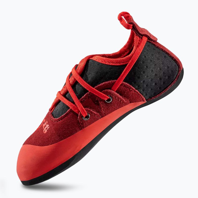 Children's climbing shoes La Sportiva Stickit chili/ poppy 10