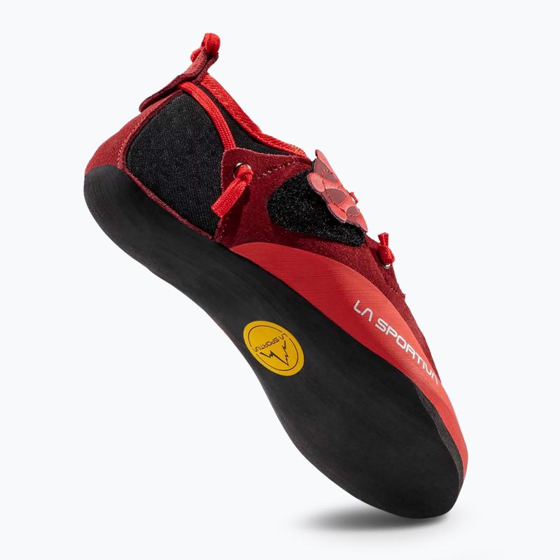 Children's climbing shoes La Sportiva Stickit chili/ poppy 11
