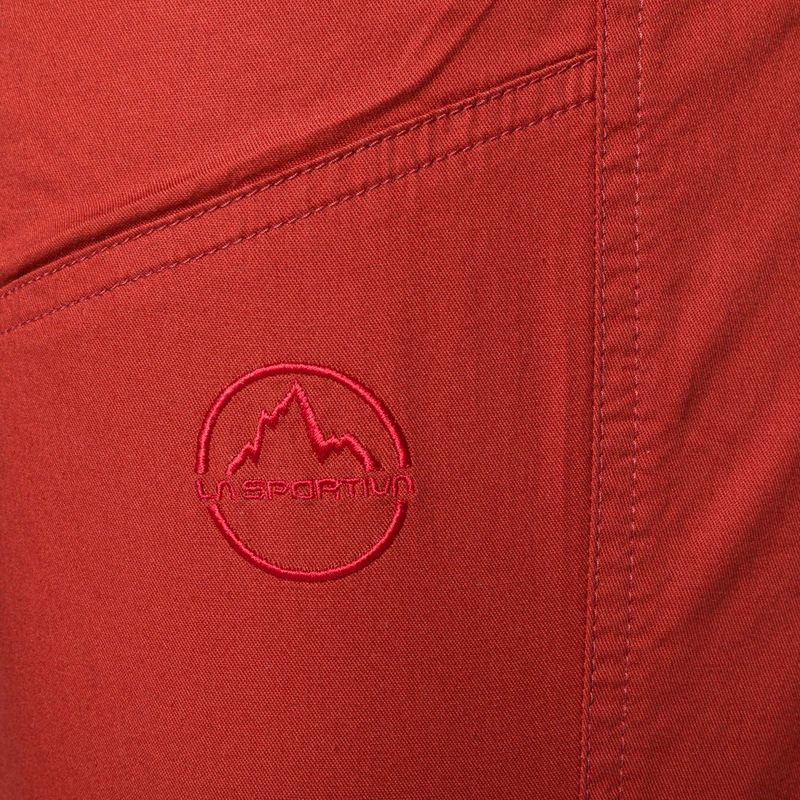 Men's La Sportiva Roots climbing trousers orange H95313314B 3