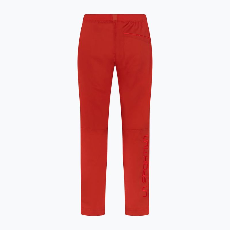 Men's La Sportiva Roots climbing trousers orange H95313314B 6