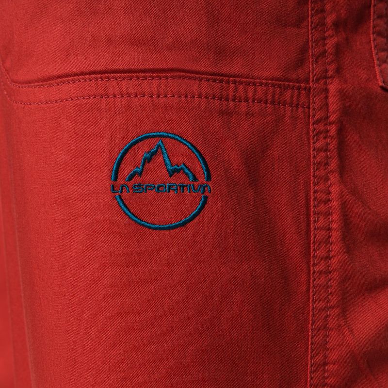 Men's La Sportiva Bleauser climbing shorts red N62313718 3