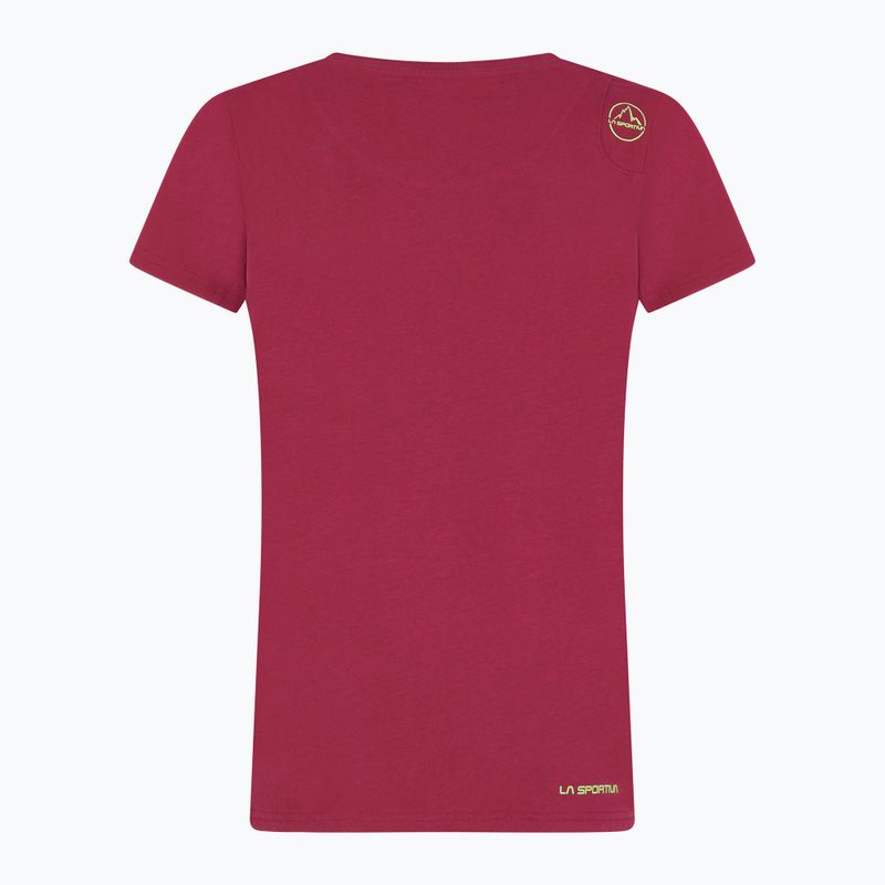 La Sportiva Peaks women's trekking shirt red O18502502 2