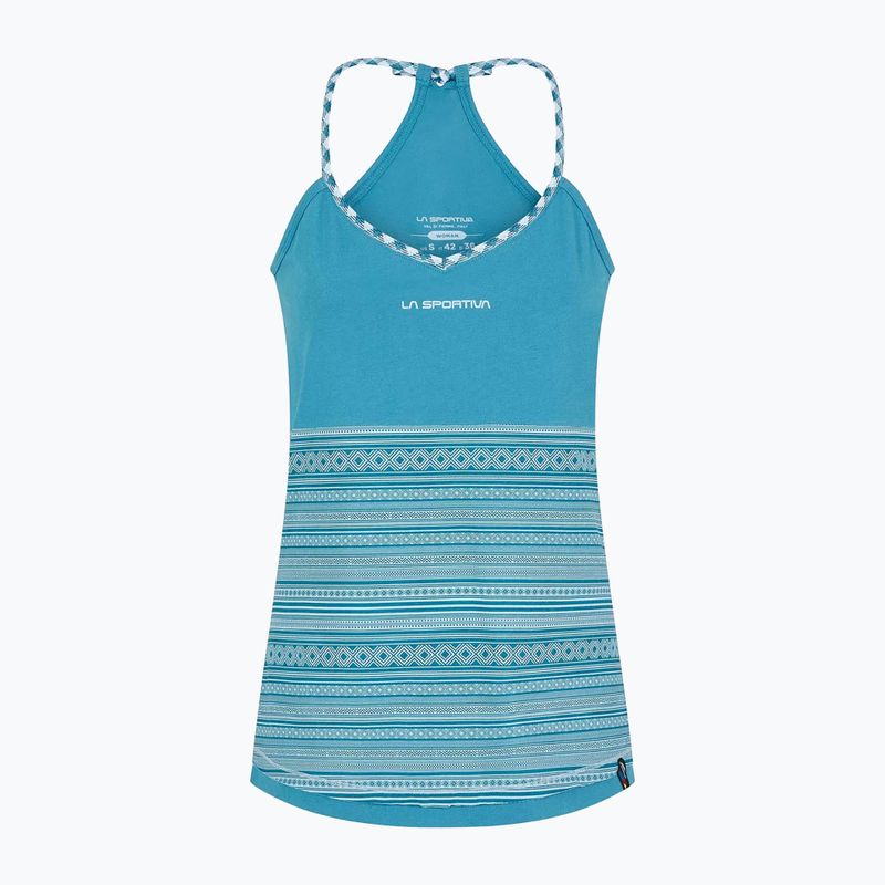 Women's climbing t-shirt La Sportiva Dance Tank blue O42624624