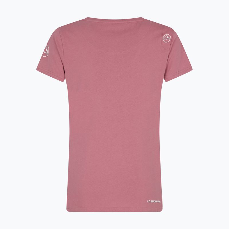 La Sportiva Stripe Evo women's trekking shirt pink I31405405 5