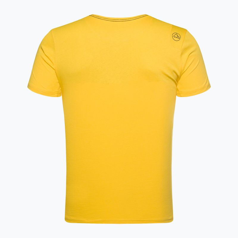 La Sportiva men's climbing shirt Breakfast yellow H32100100 2