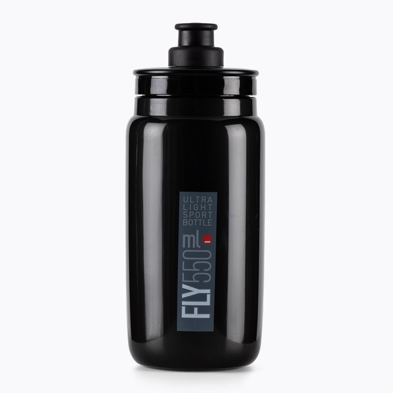 Elite FLY bicycle bottle black-grey EL01604308 2