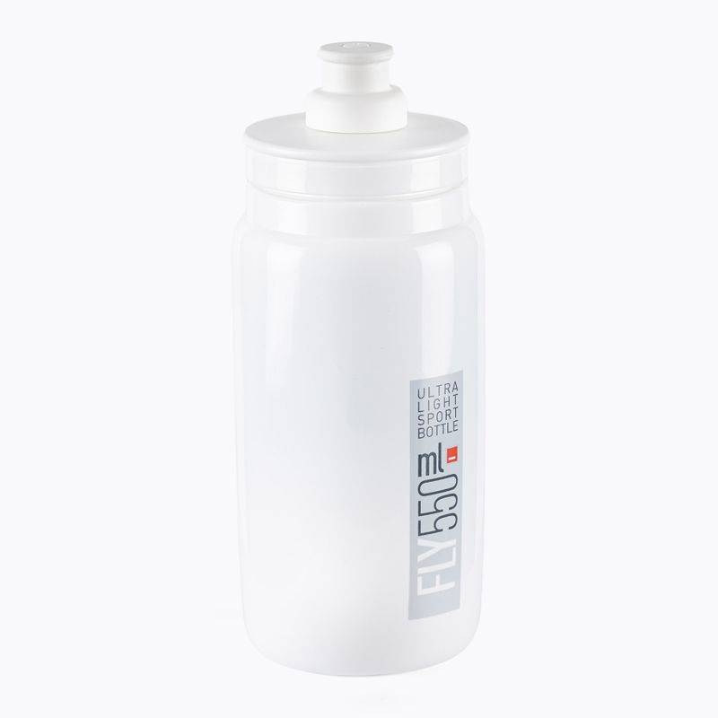 Elite FLY bicycle bottle white and grey EL01604309