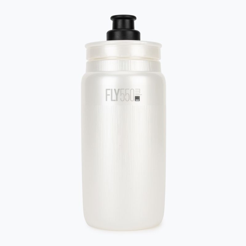 Bike bottle Elite FLY Tex 550 ml pearl white 2