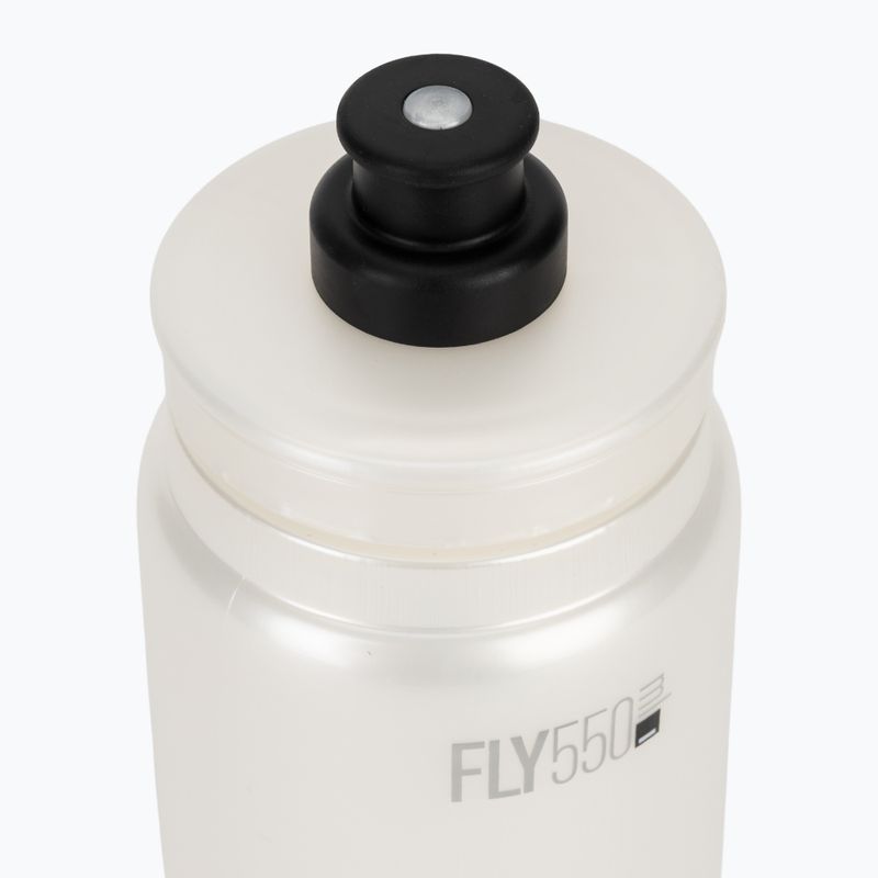 Bike bottle Elite FLY Tex 550 ml pearl white 5