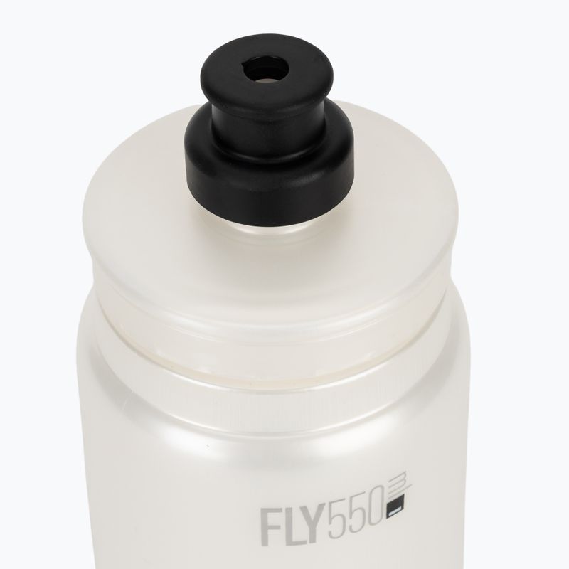 Bike bottle Elite FLY Tex 550 ml pearl white 6