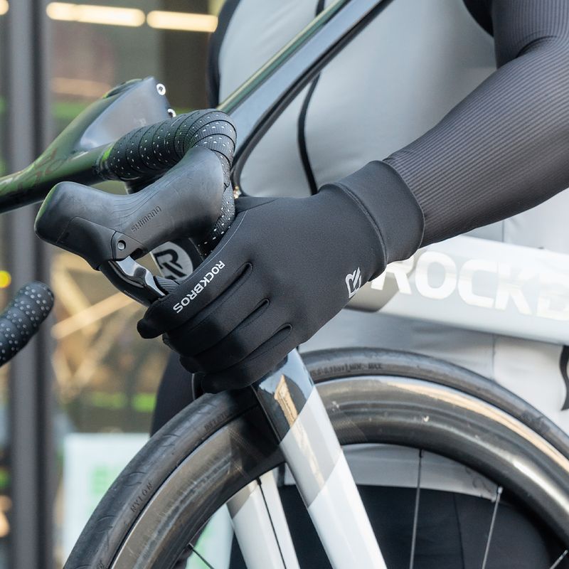 Cycling gloves Rockbros Full-finger S400 black 2