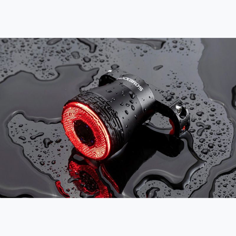 Rear bike light Rockbros TL907Q50 Taillight 60 Lumen black 9