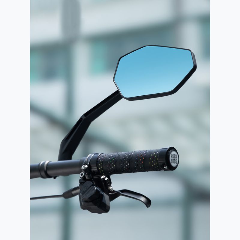 Bike mirror Rockbros 260004001 Anti-Glare Rearview Mirror-Left black 4