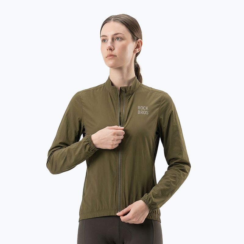 Cycling jacket Rockbros YPW071 brown 2