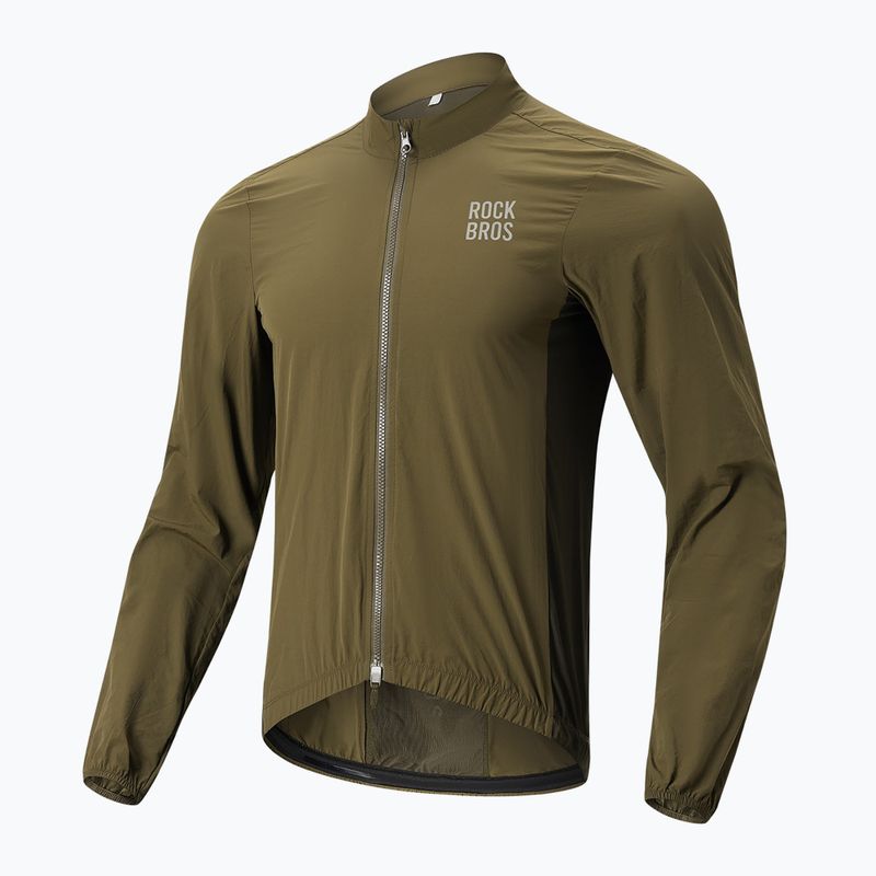 Cycling jacket Rockbros YPW071 brown 5