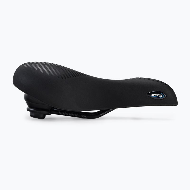 Selle Royal Classic Moderate 60st men's elastomer gel bike saddle. Avenue black 8466HGCA38096 2