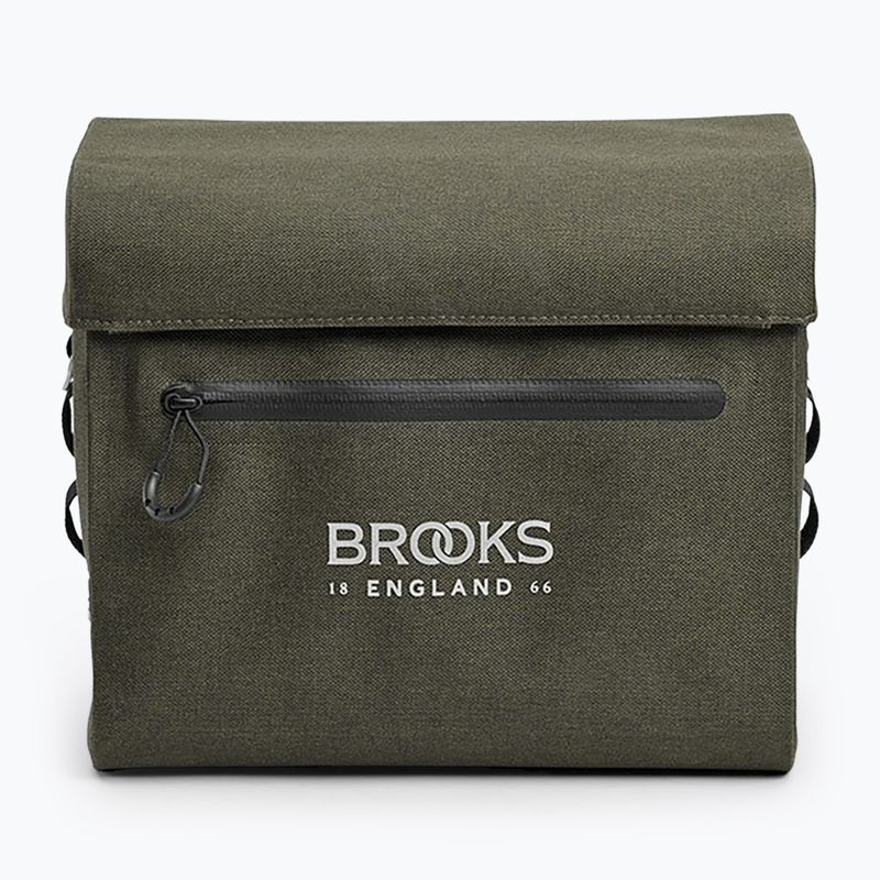 Handlebar bike bag Brooks England Scape Case 8 l mud green 2