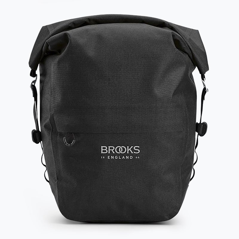 Brooks England Scape Pannier Large 18-22 l black bicycle pannier 2