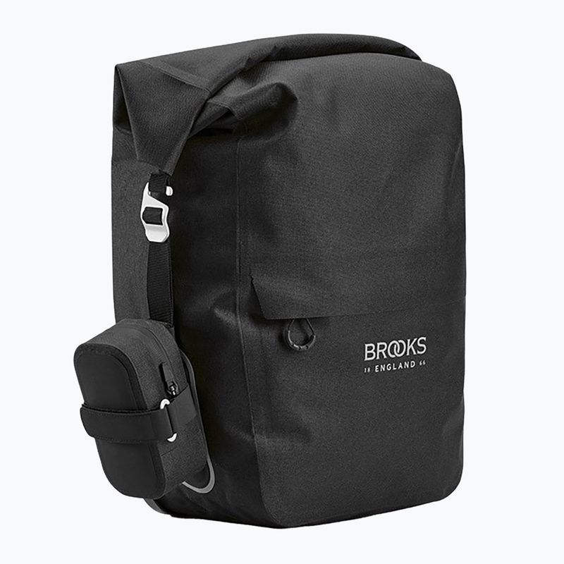 Brooks England Scape Pannier Large 18-22 l black bicycle pannier 5