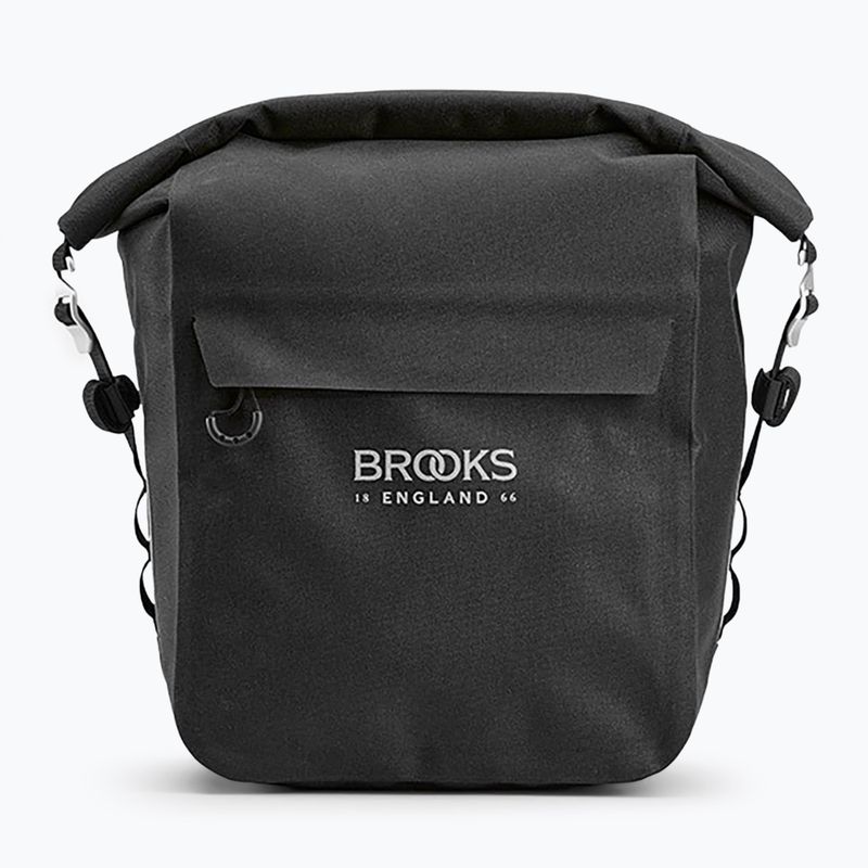 Brooks England Scape Pannier Small 10-13 l black bicycle pannier 2