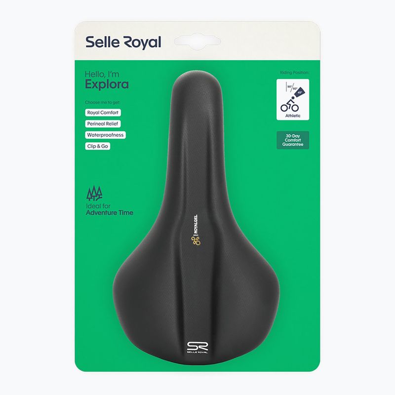 Selle Royal Explora Athletic 45St. black bicycle saddle 4
