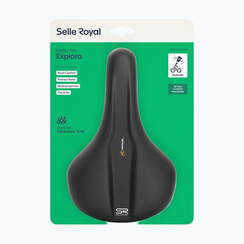 Bike seat Selle Royal Explora Moderate 60St. black 4