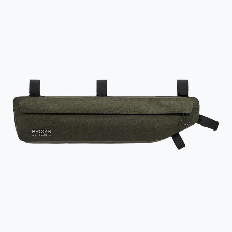 Brooks England Scape 3.5 l mud green bicycle frame bag 3