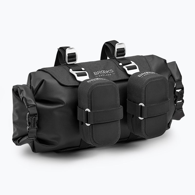 Handlebar bike bag Brooks England Scape Roll 9-11 l black 5