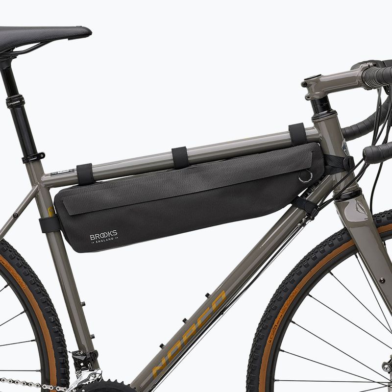 Brooks England Scape 3.5 l black bicycle frame bag 5