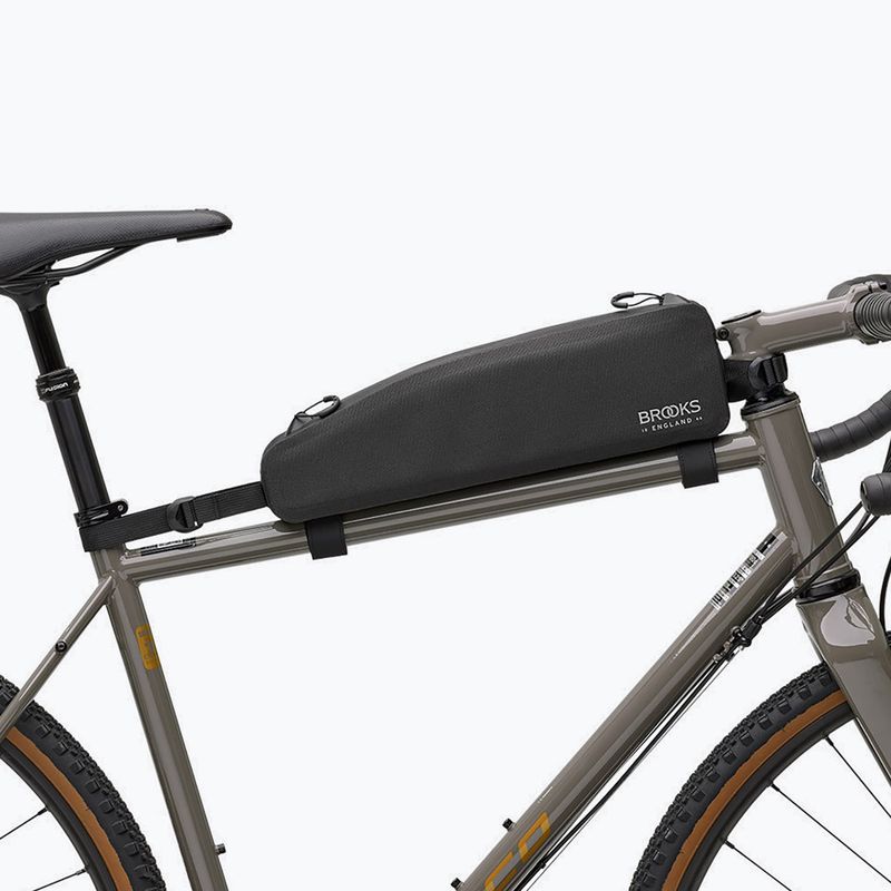 Brooks England Scape Long Top 1.5 l black bicycle frame bag 4