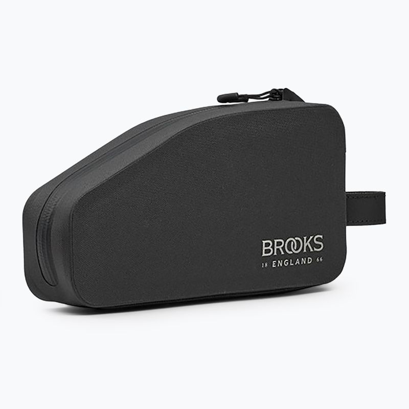 Brooks England Scape Top Tube bike bag with bolts 0.9 l black