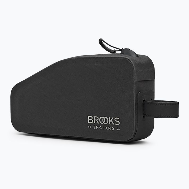 Brooks England Scape Top Tube bike bag with bolts 0.9 l black 2