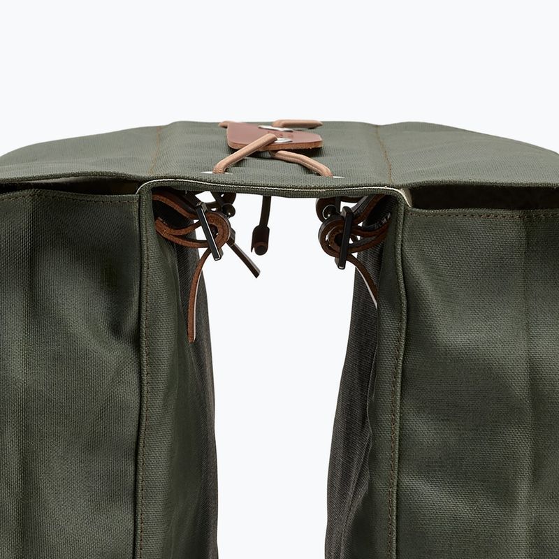 Brooks England Brick Lane Panniers 30 l sage green/honey bicycle pannier 4